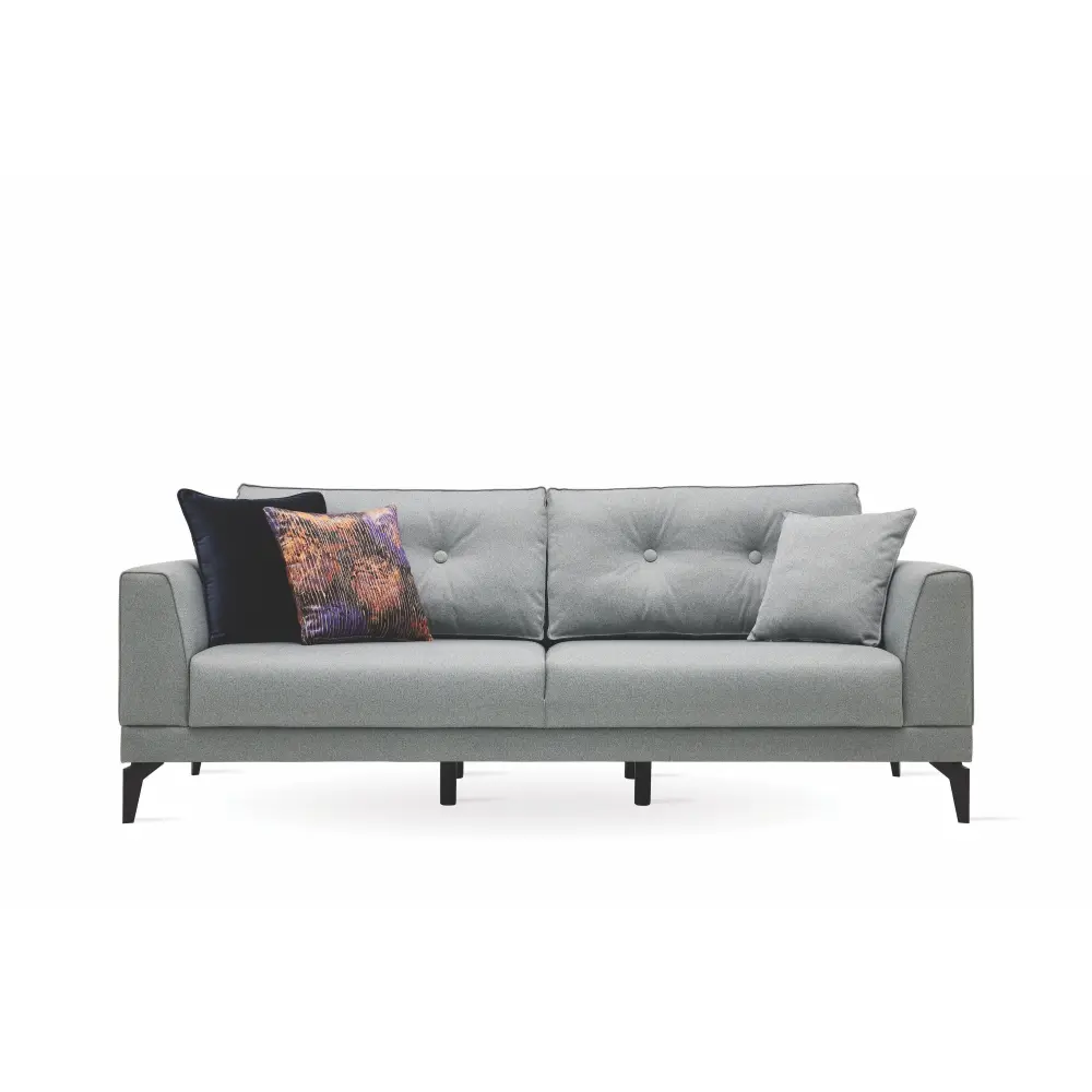Chair Caster Wheel Diamond Modern Furniture Exclusive Cordell Fabric Sofabed Cordell 3-Seater Sofa Bed Storage - Airy Grey
