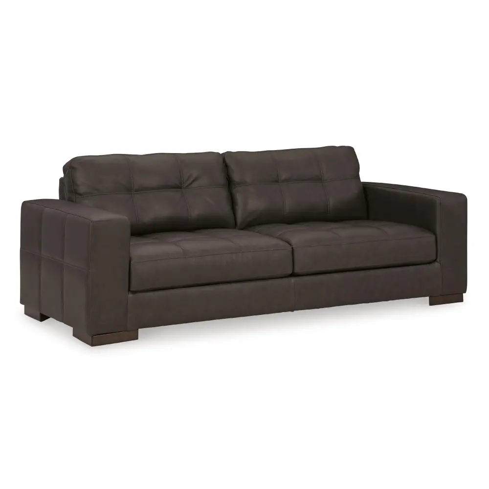 Diamond Modern Furniture Exclusive Design Luigi Stationary Leather Match Sofa 5650638