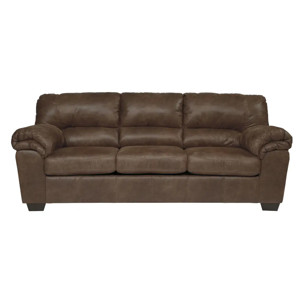 Diamond Modern Furniture Premium Design Bladen Stationary Leather Look Sofa 1202038
