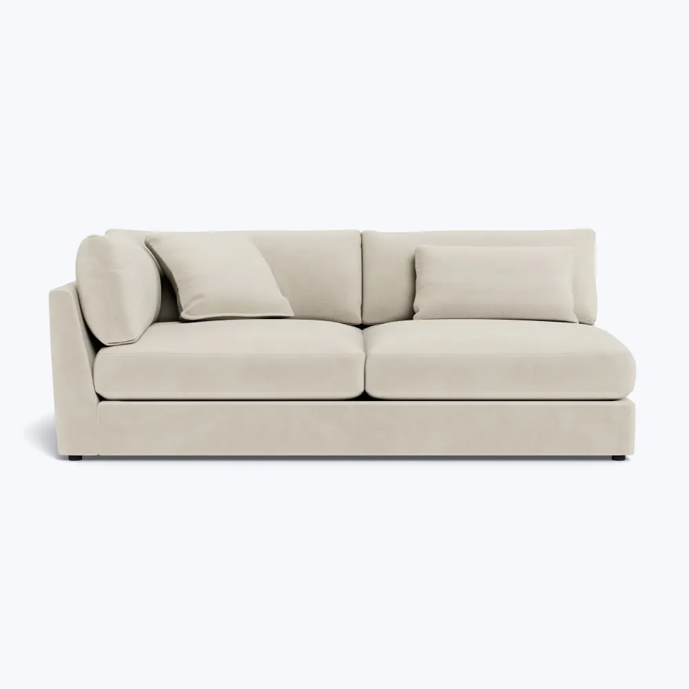 Universal Table Leg Delancey 87" One Arm Sofa