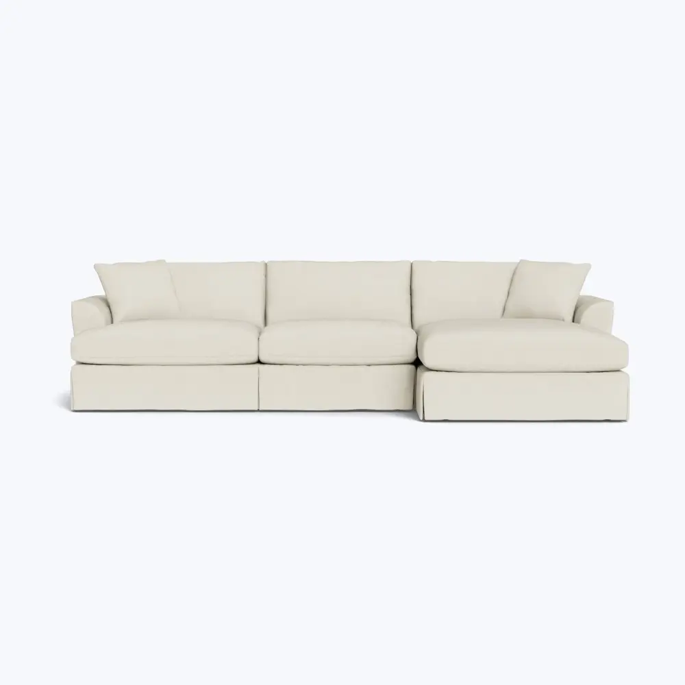 Martha's Vineyard Slipped Sectional Modern Upholstery