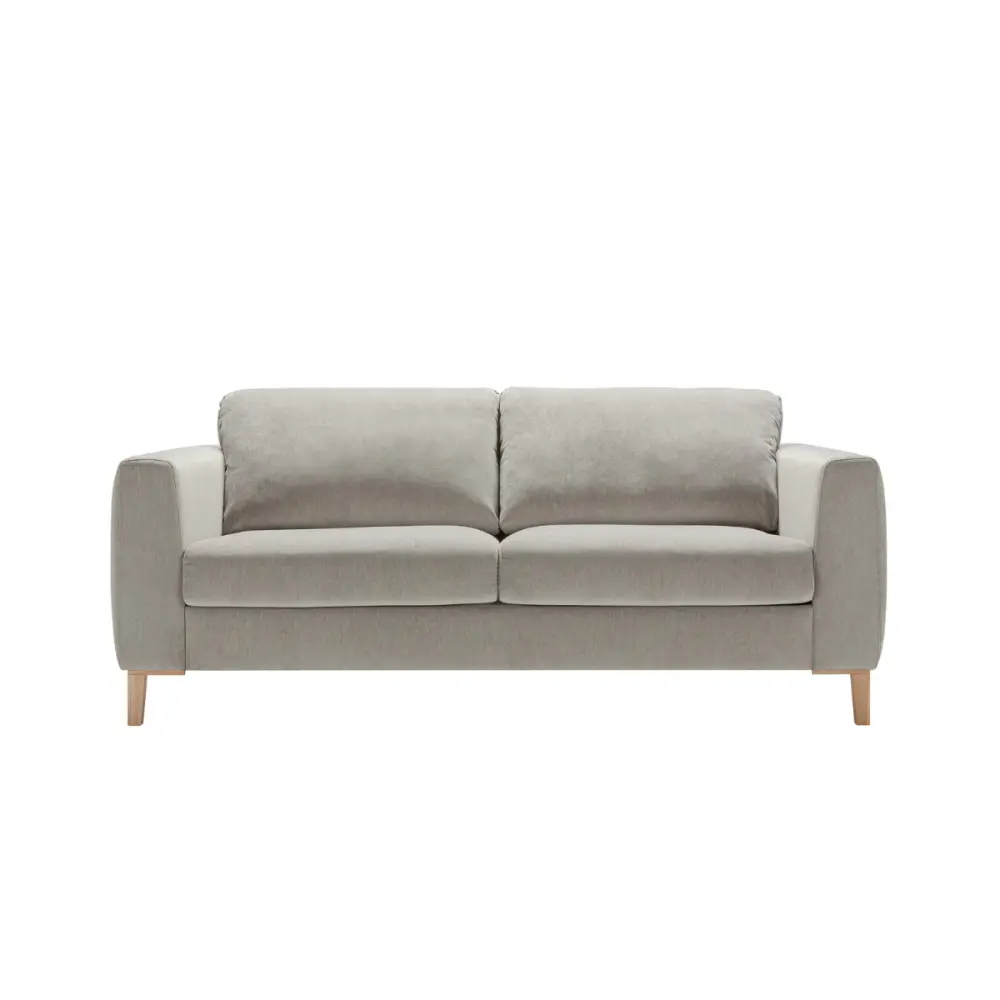 Sofa bed natural graphite - Henry - 200 cm