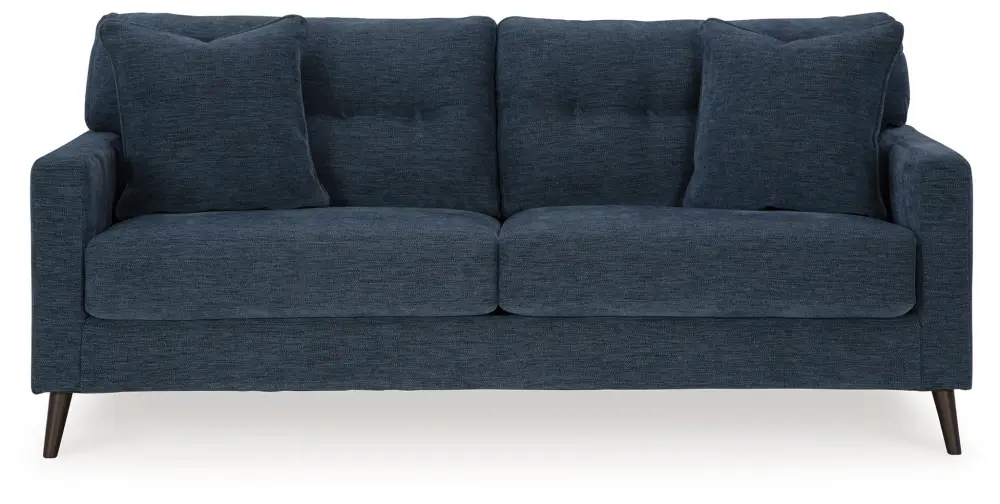 Bixler - Sofa Charcoal Gray Fabric