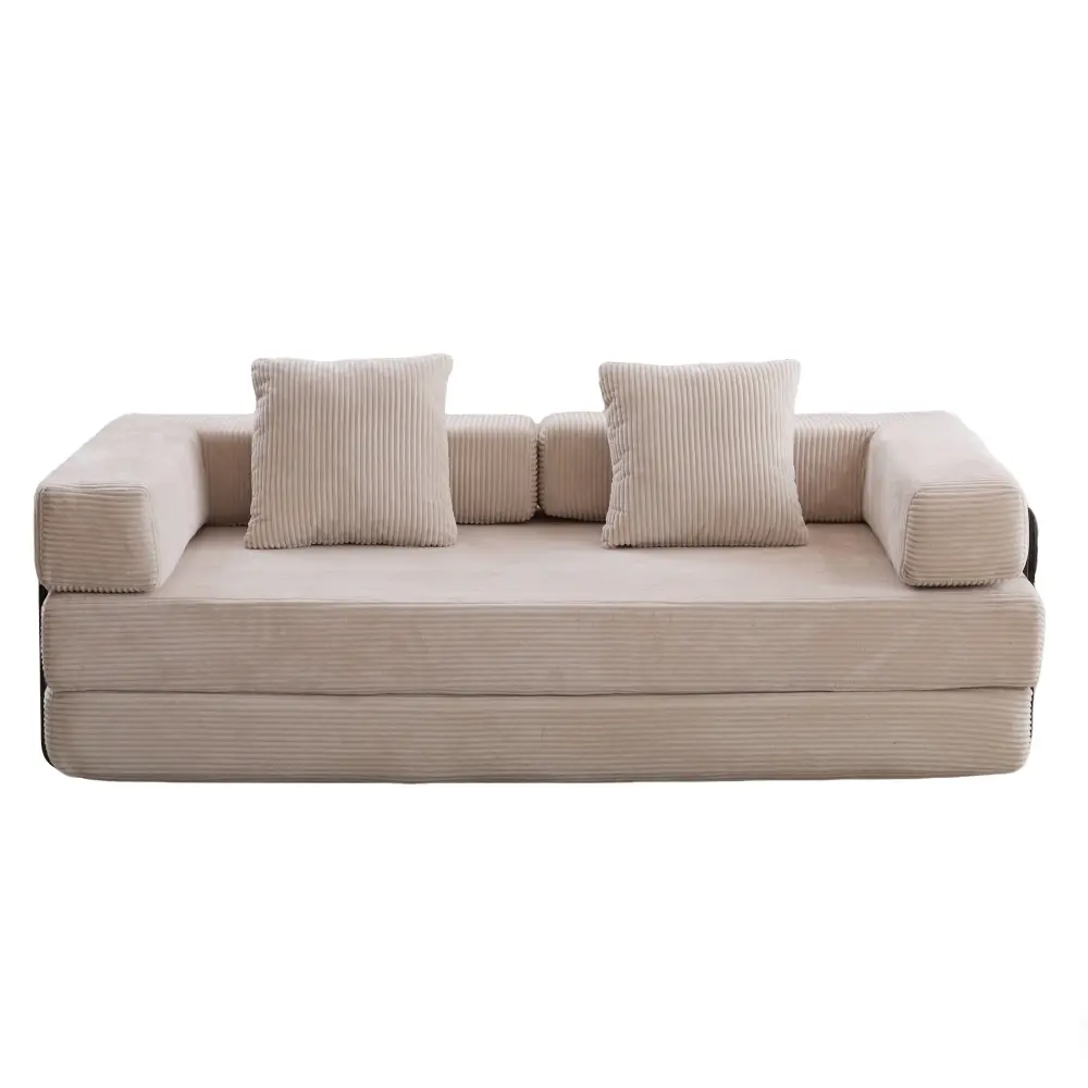Floor Couch, Versatile Floor Sofa Bed Pillow Back Support Armrest