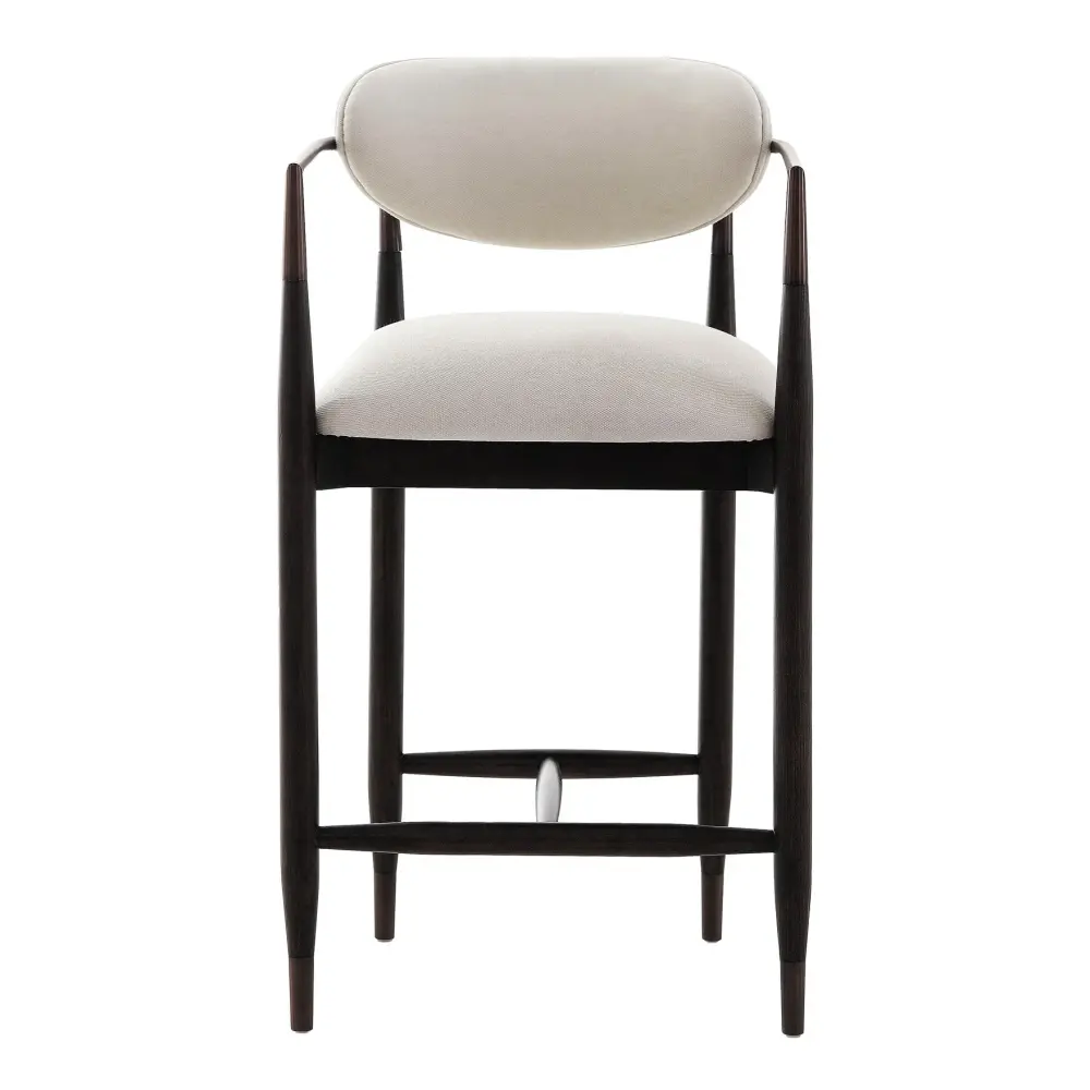 Media Console Soho Counter Stool - Walnut & Warm finish | Outlet