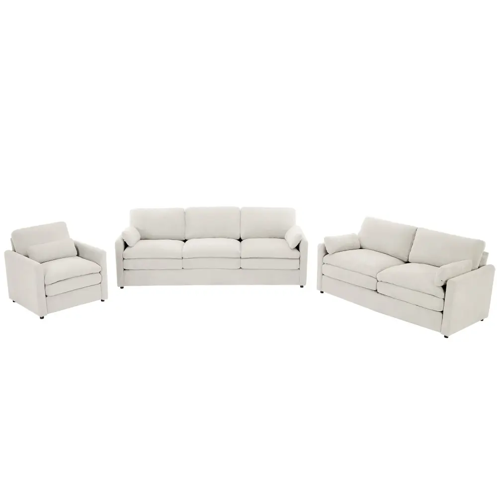 Sleeper Sofa Cozy Sofa Set Substantial Comfy Cloud Sofa Double Cushion