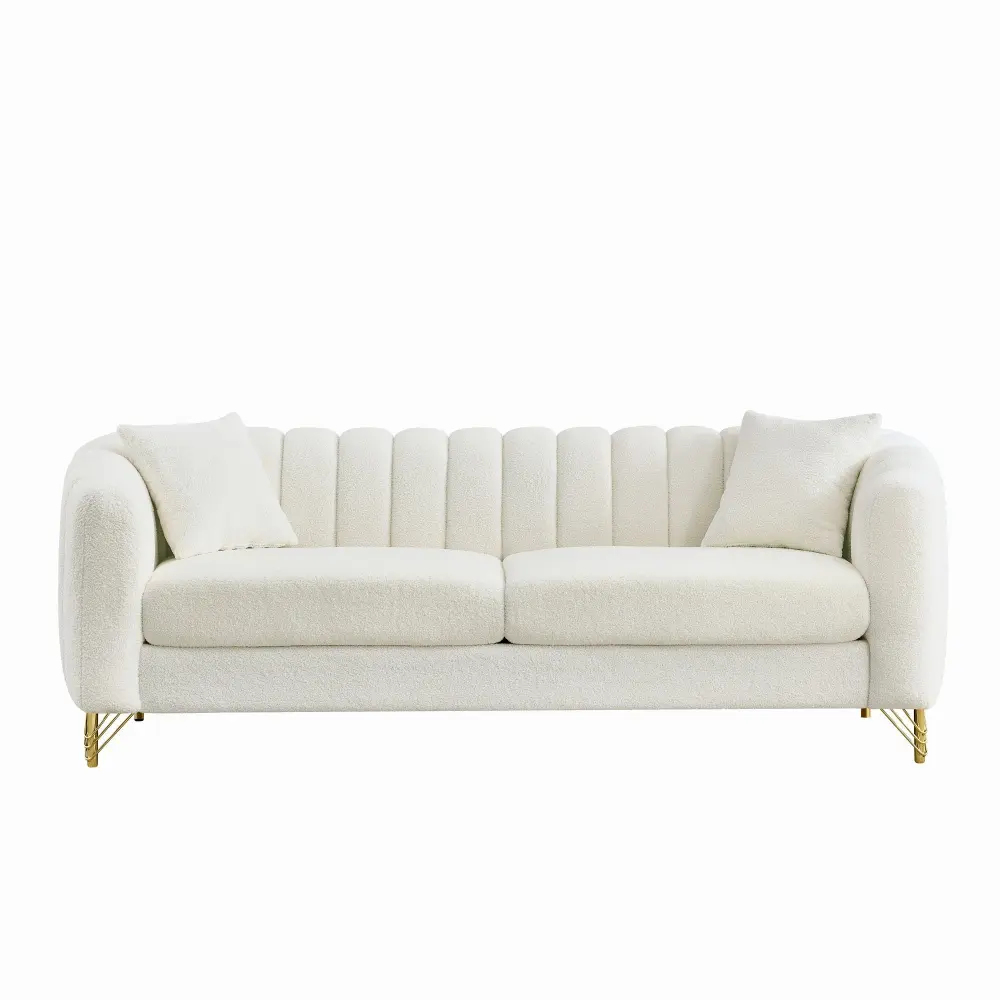 Tufted Oversized Sofa Living Spaces