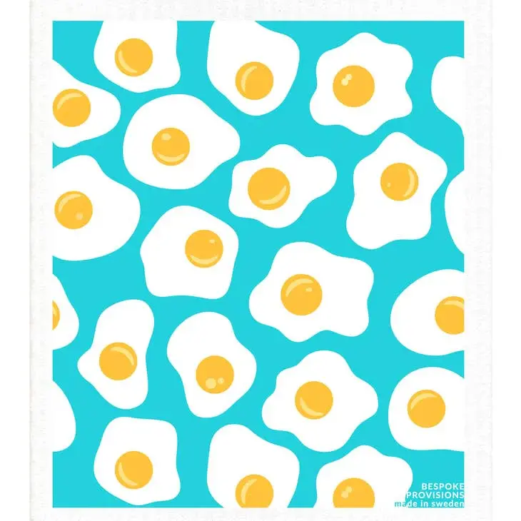 Eggs Swedish Dishcloth