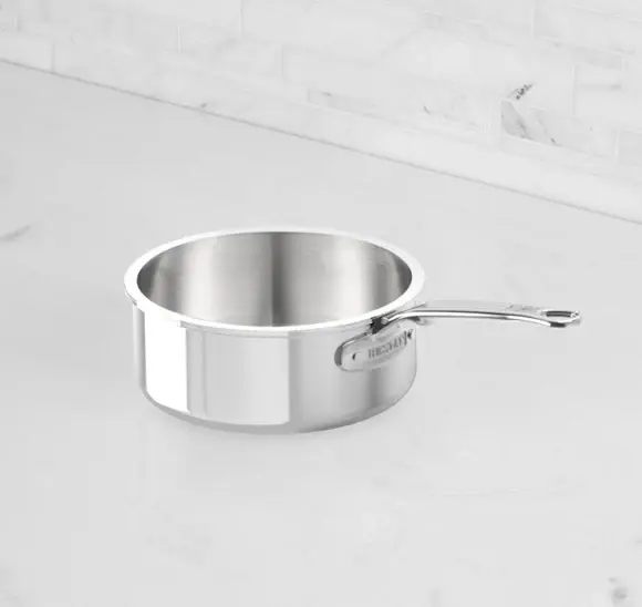 ProBond® Luxe™ Polished Clad Durable metal Steel Butter Warmer, 0.75-Quart