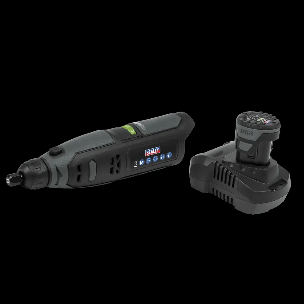 Sealey CP108VMG Cordless Multipurpose Tiny Grinder Kit 10.8V 2Ah