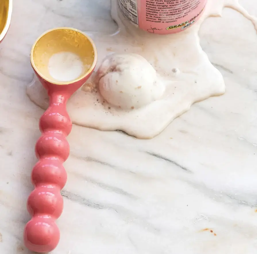 Enameled Aluminium Ice Cream Scoop