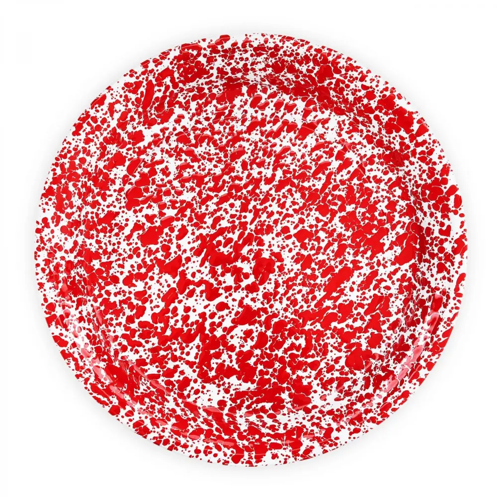 Splatter Large Round Tray