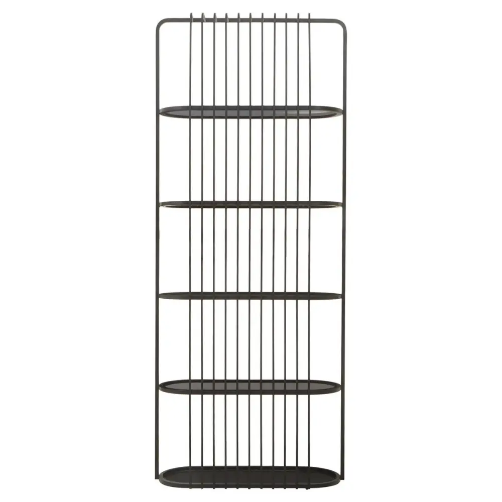 Vogue Five Tier Shelving Unit - Midnight Non-Slip Pads