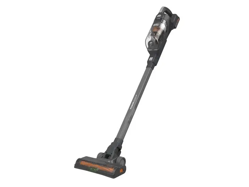 JET-BLACK + DECKER BHFEA18D1 POWERSERIES+ Stick Vacuum 18V 1 x 2.0Ah Li-ion