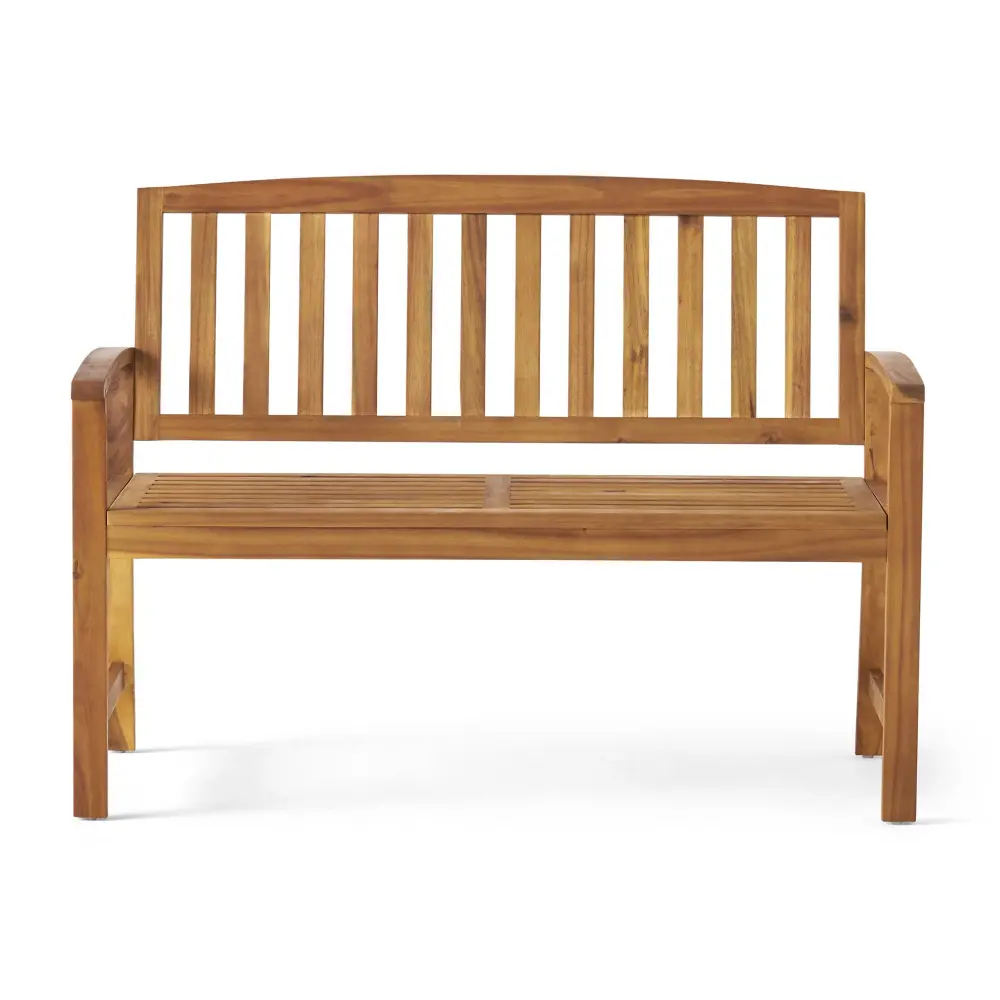 Farmhouse Style Loja Bench Indoor / Outdoor Space Saving Design