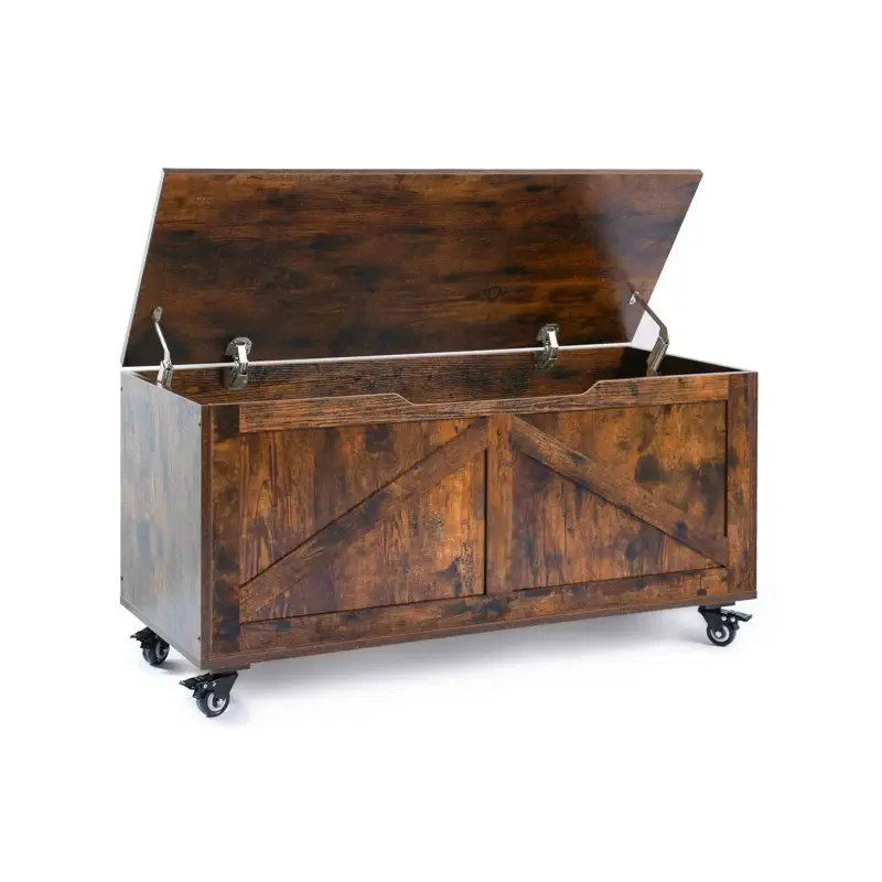 Upgraded 2025 Versatile Modern Storage Bench EJ-EN007
