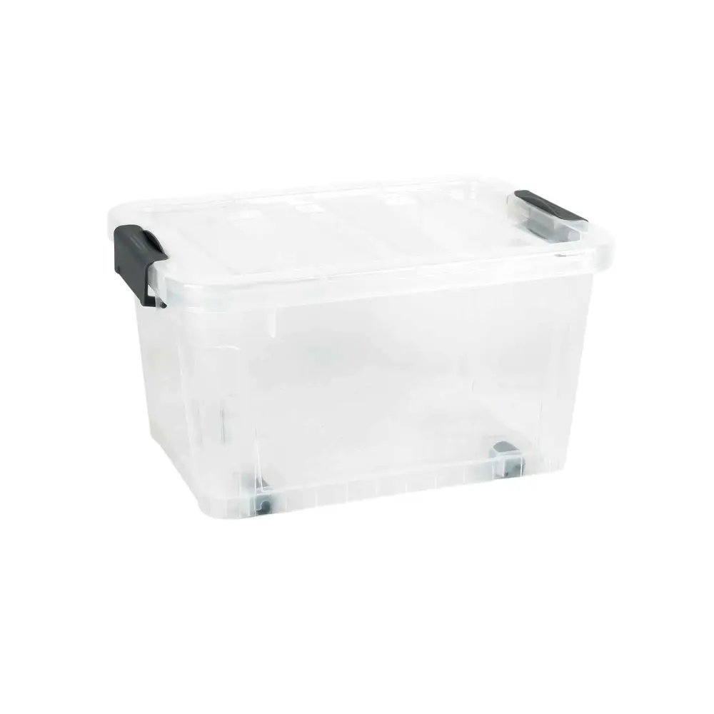 Stackable Lucid Storage Box on Casters, 12 L