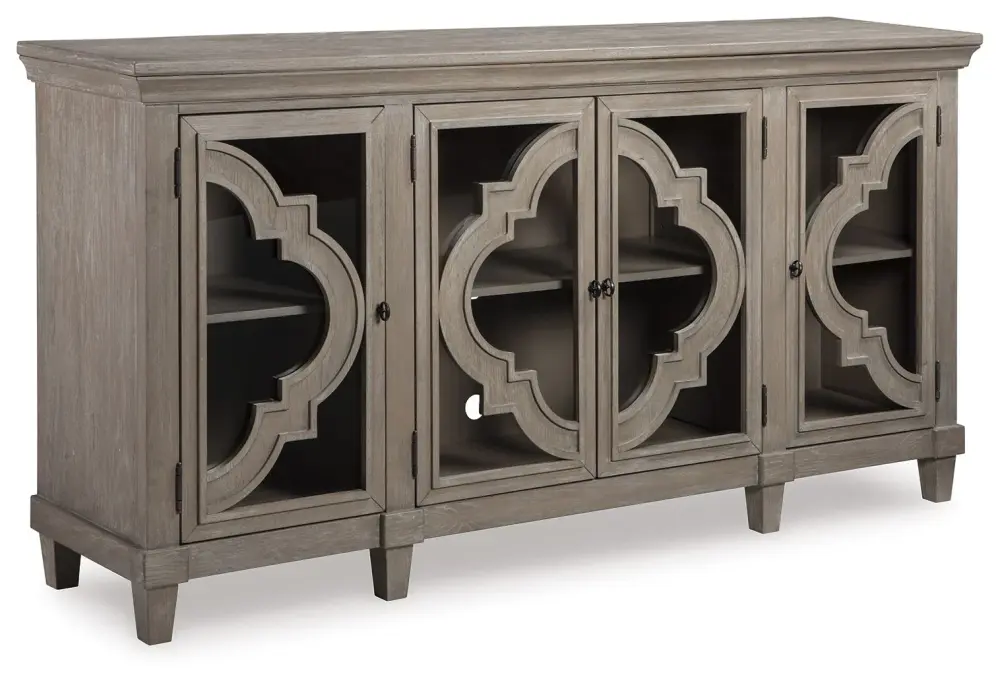 Fossil Ridge - Accent Cabinet - Ash Compact Size