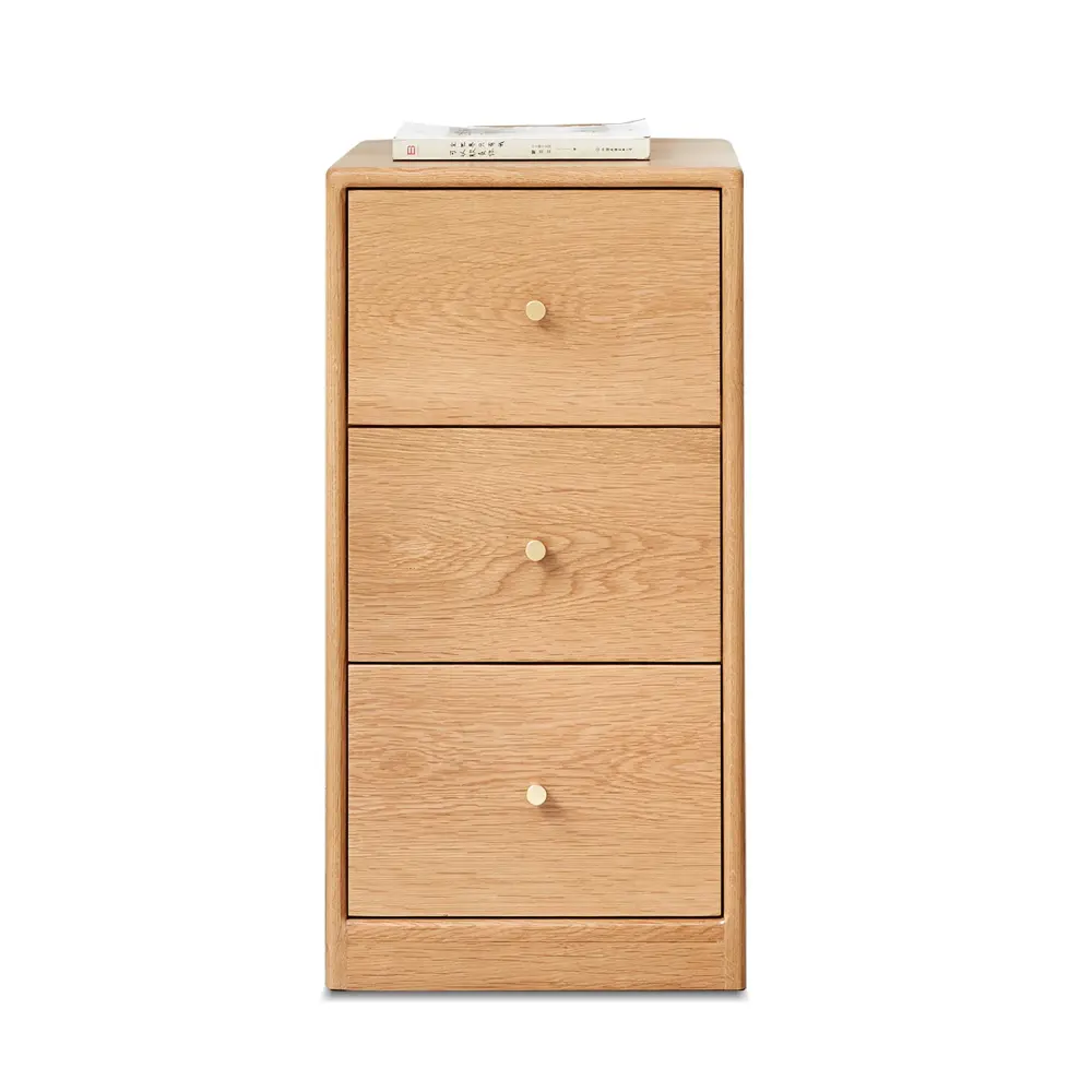 Free-Standing Corner Storage Cabinet Living Room Scandinavian Design