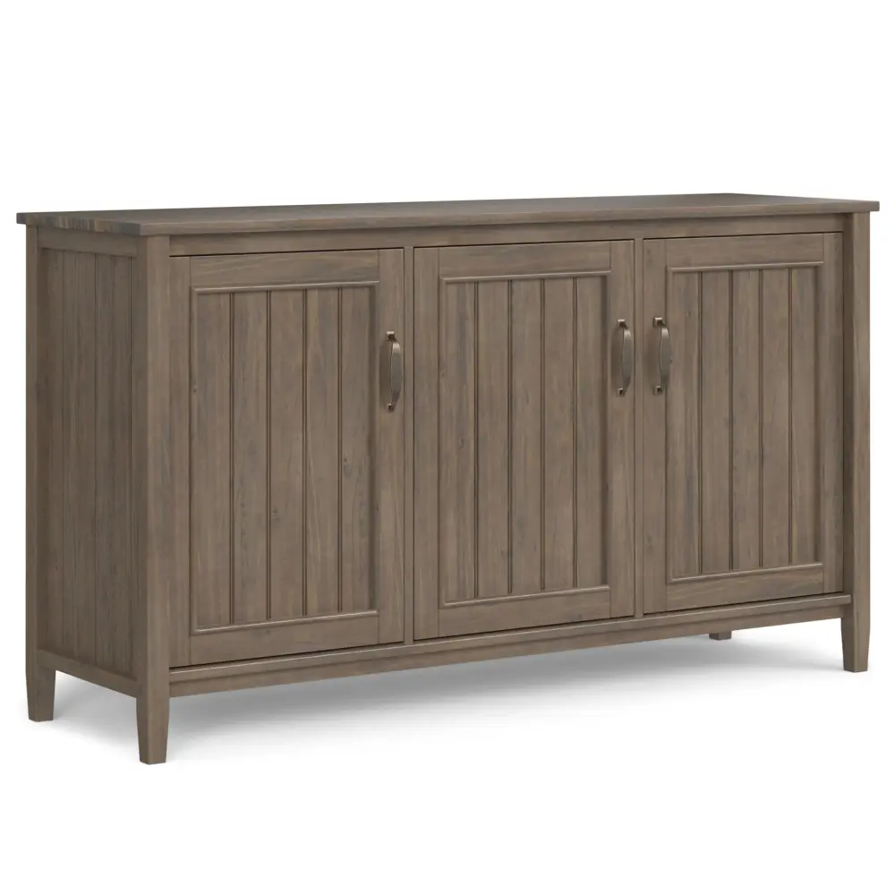 Lev - Wide Storage Cabinet - Smoky Espresso