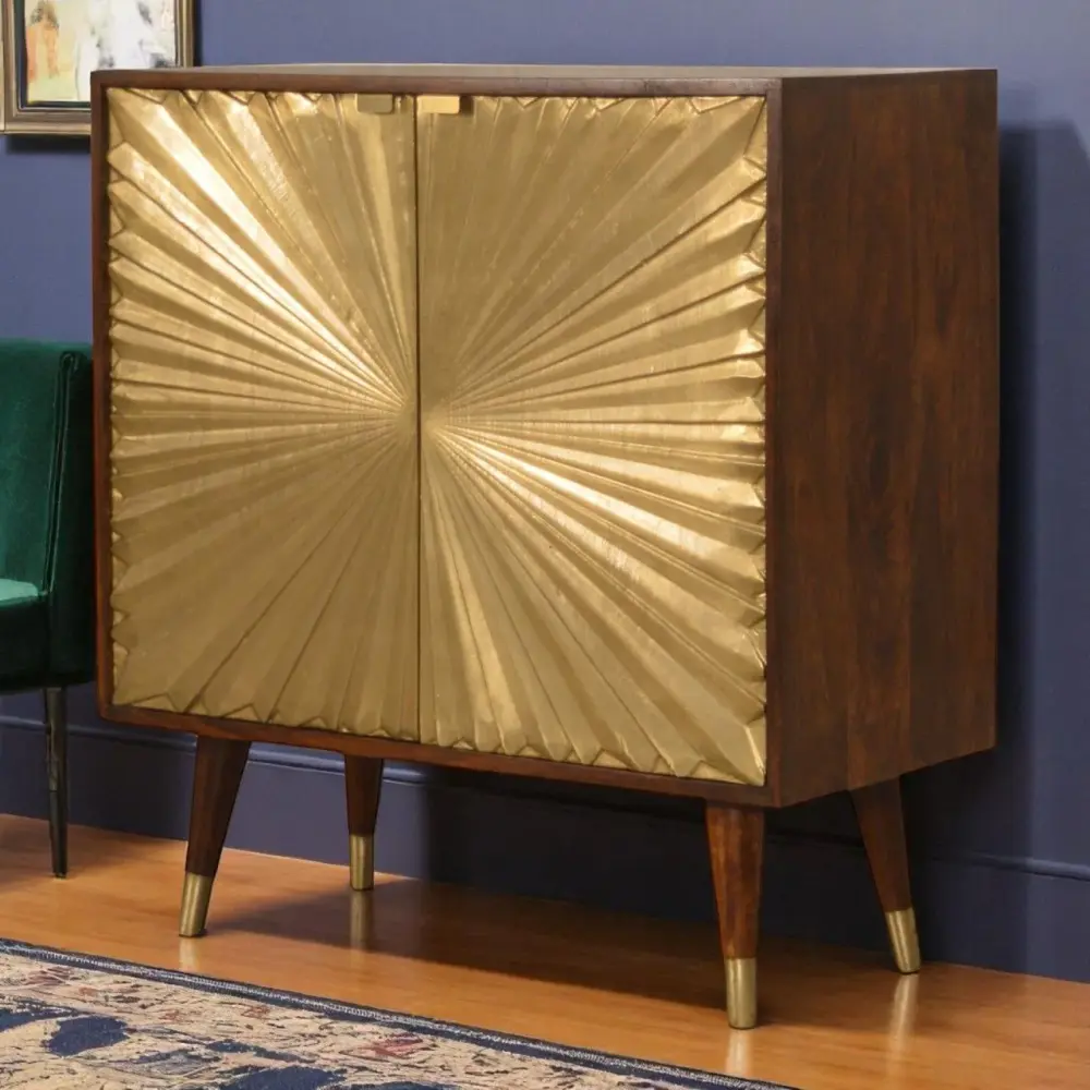 Manila - Cabinet - Golden / Brown