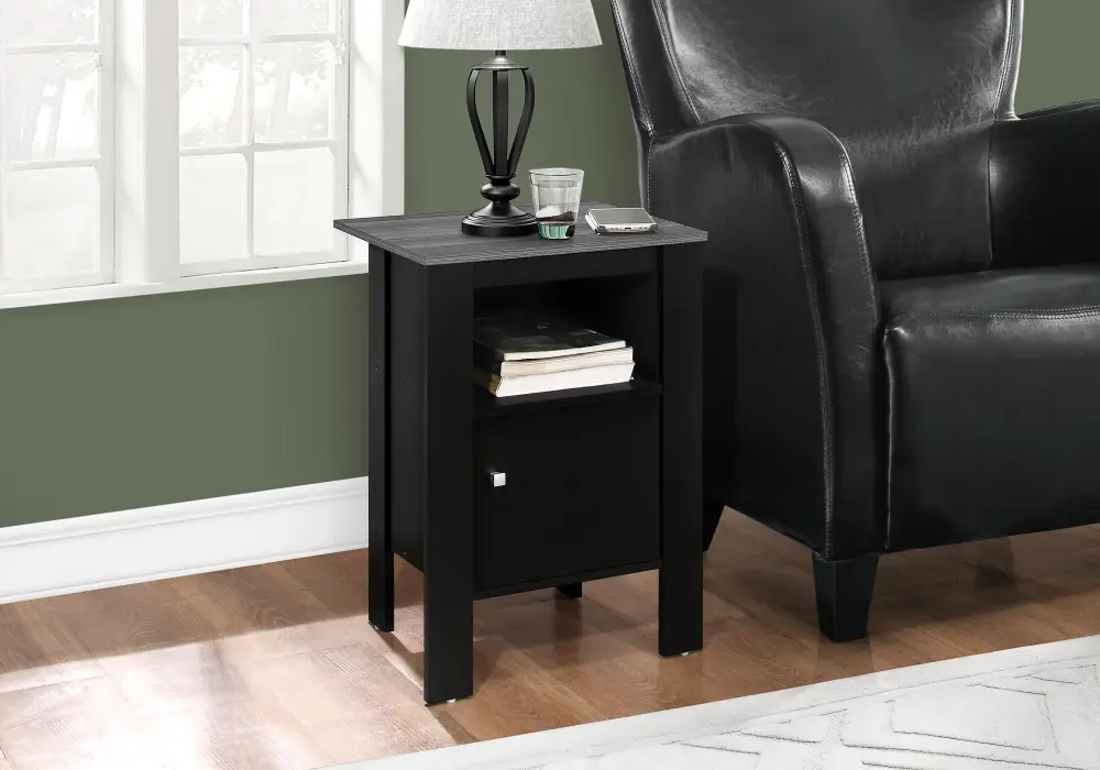 Mid-Century Modern Accent Nightstands, Storage, And Transitional