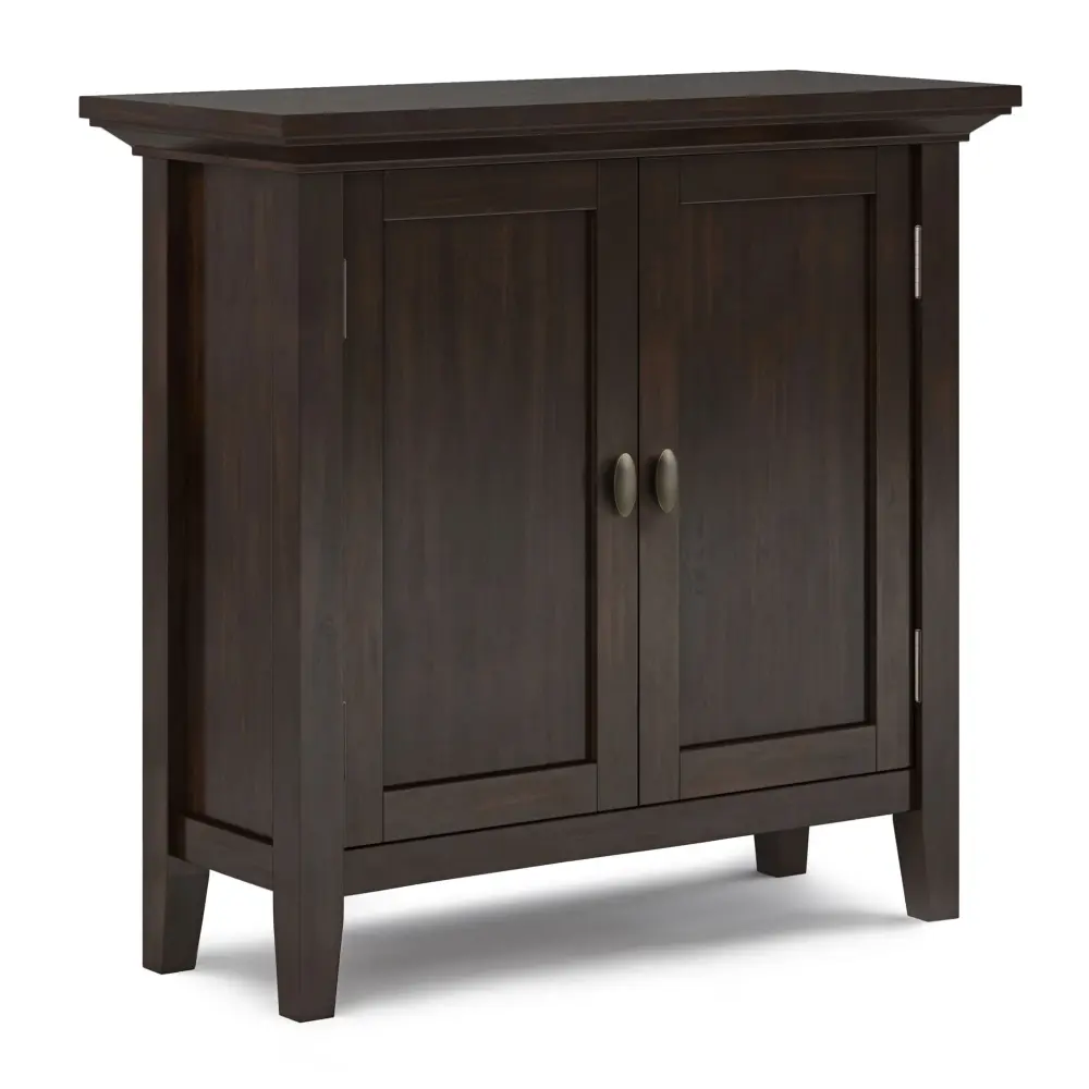 Redmond - Low Storage Cabinet - Brunette Chocolate