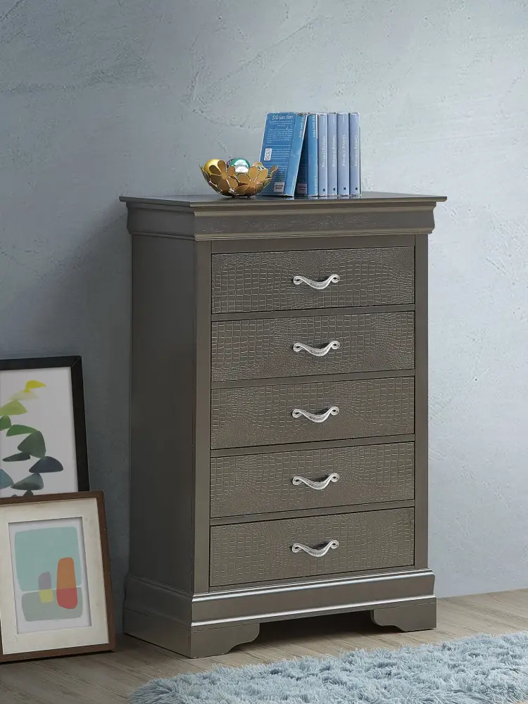 Chest - Metallic Black