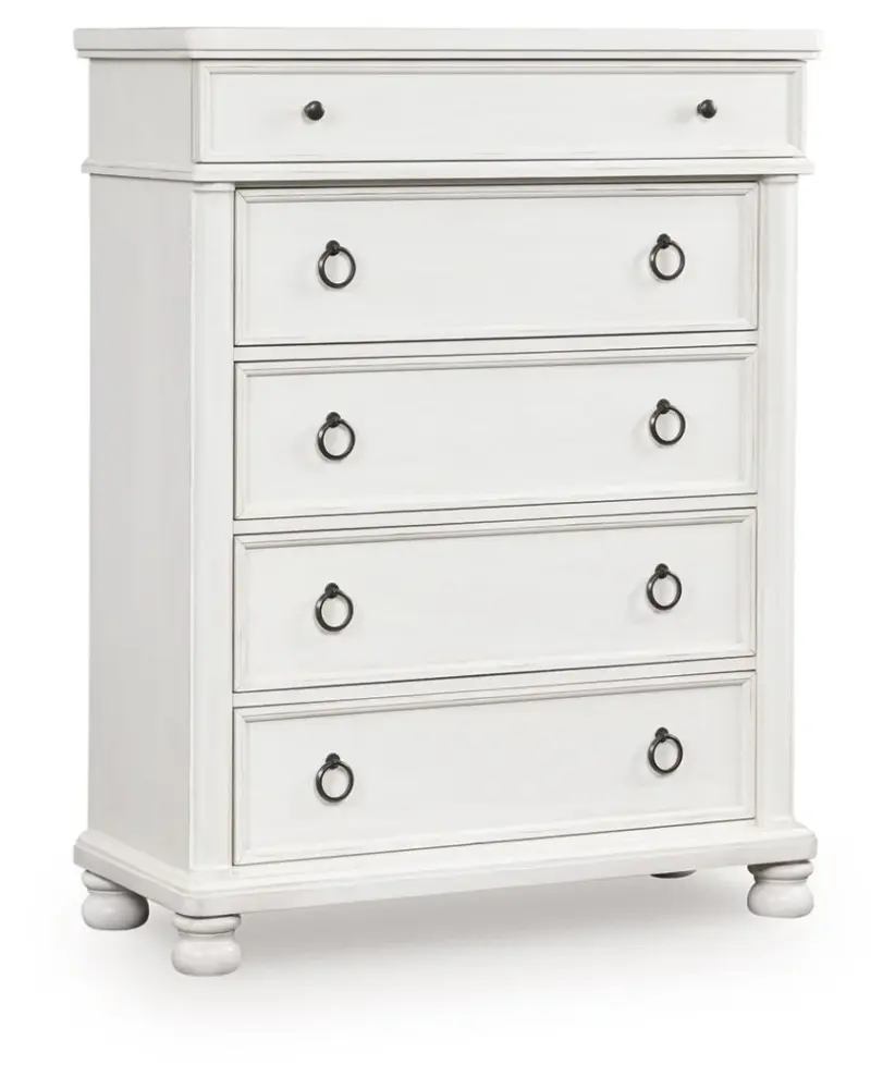 Handcrafted Rowlenstown - Five Drawer Chest