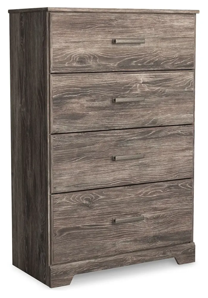 Ralinksi - Four Drawer Chest - Charcoal