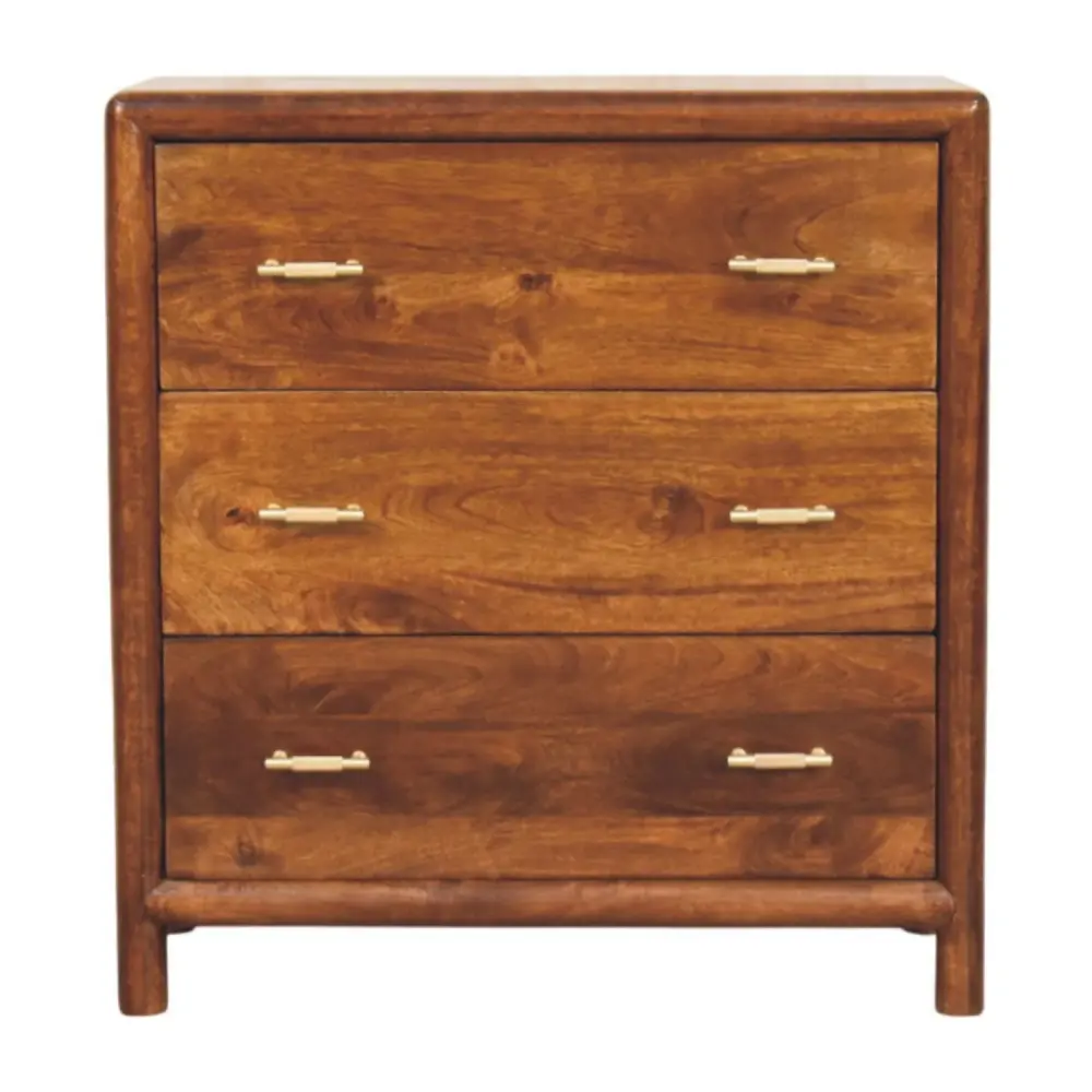 Regency - 3 Drawer Chest - Taupe