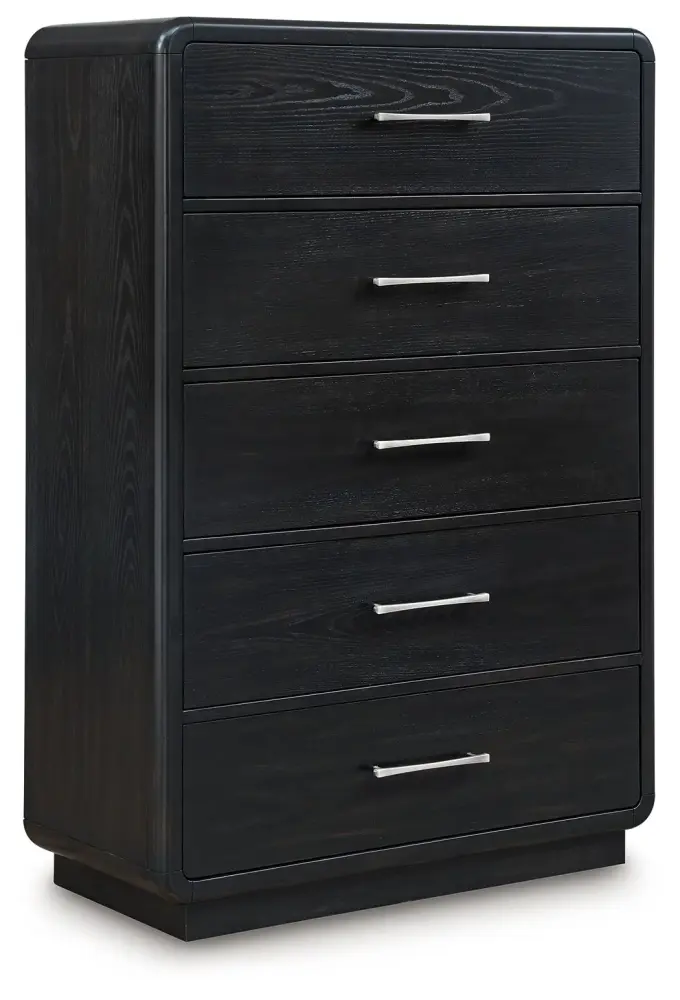 Rowanbeck - Five Drawer Chest - Charcoal