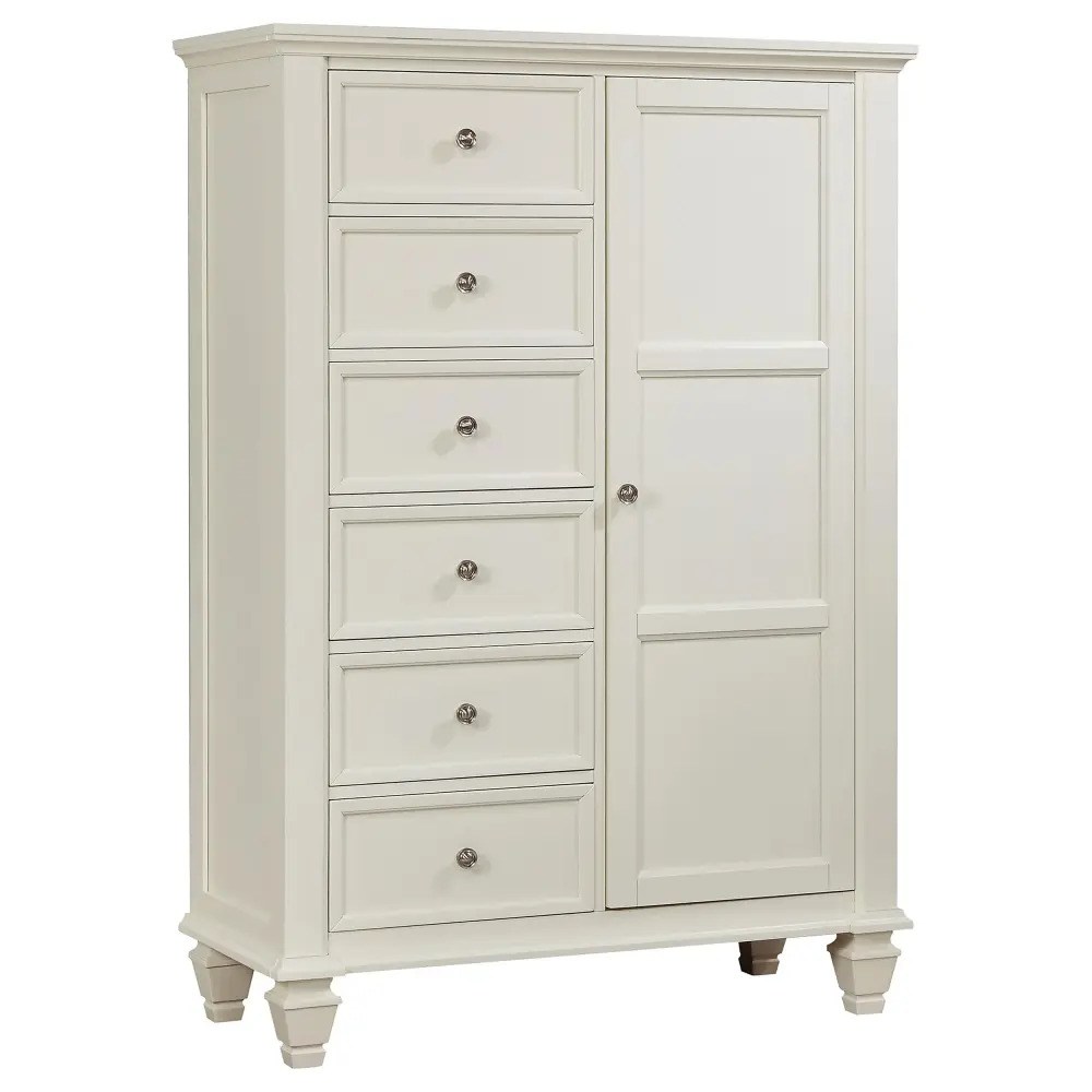 Diamond Modern Furniture COA Sandy Beach 6-Drawer Chest 201308