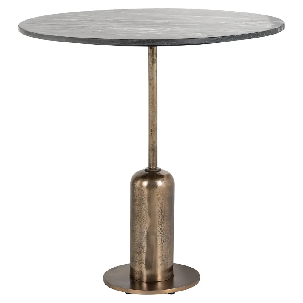 Logan Marble Round Bistro Table 75cm