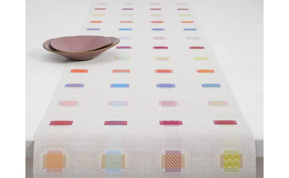 Organic Cotton Sampler Table Runner