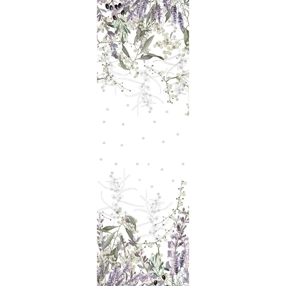 Parfum De Lavande Mauve Table Runner Bohemian Style