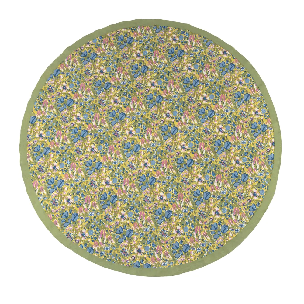 Jardin Blue & Vert Tablecloth