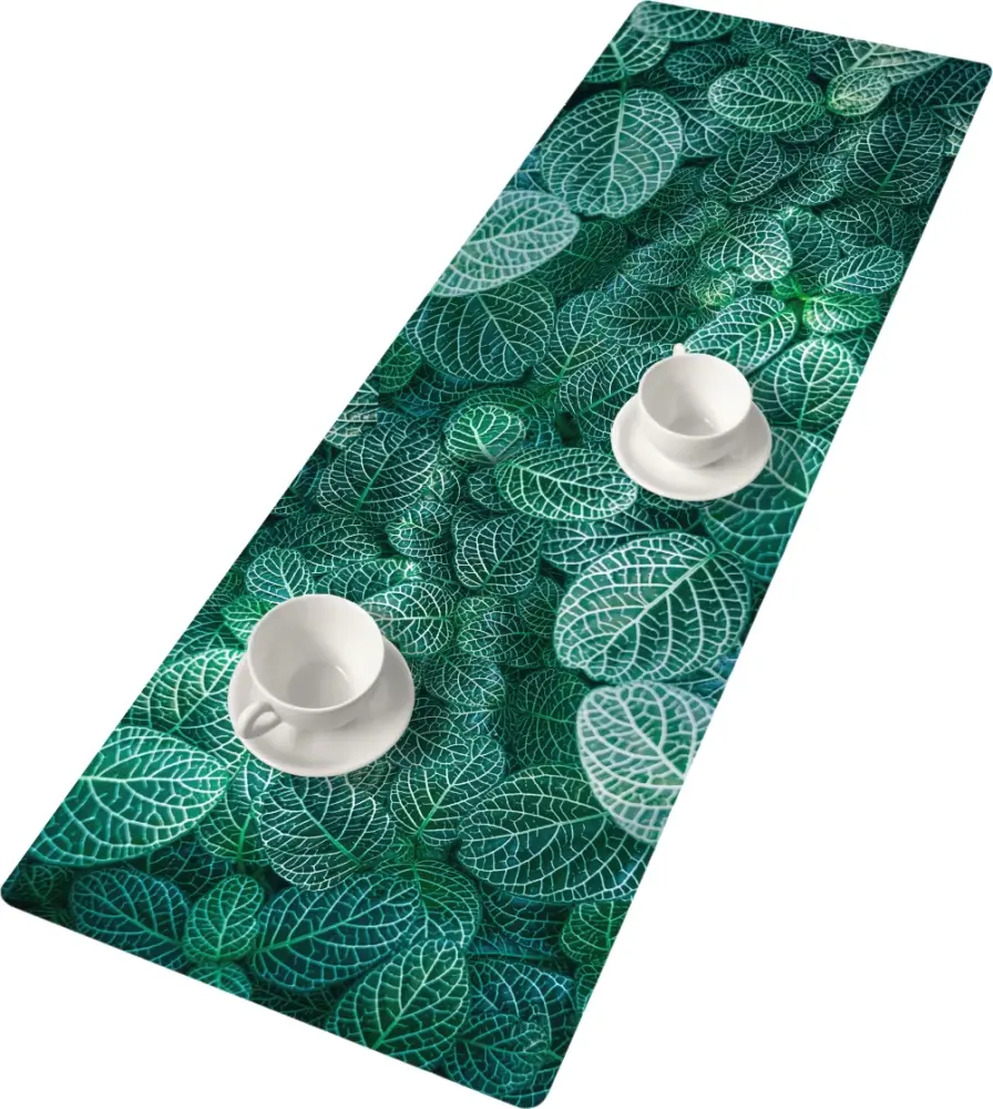 Table runner table ribbon felt tablecloth pattern table decoration painless care 95 x 33 cm Malta Formal Dining