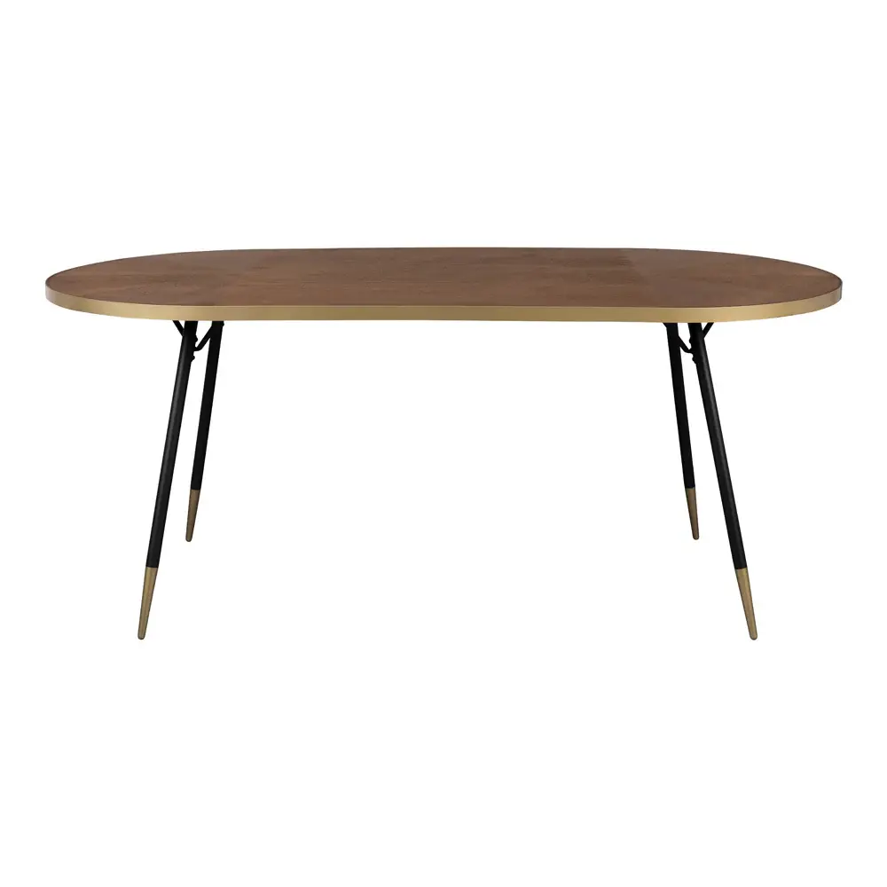 Daven Oval Dining Table - Taupe