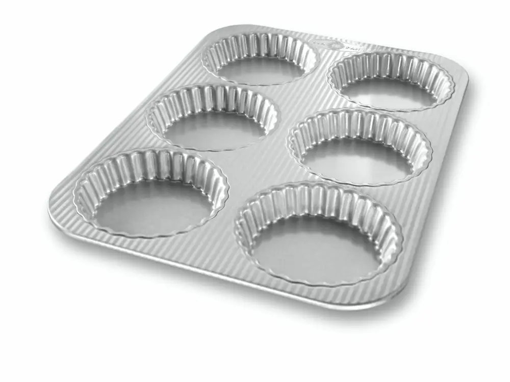 Mini Fluted Tart Pan - 6 Cavity