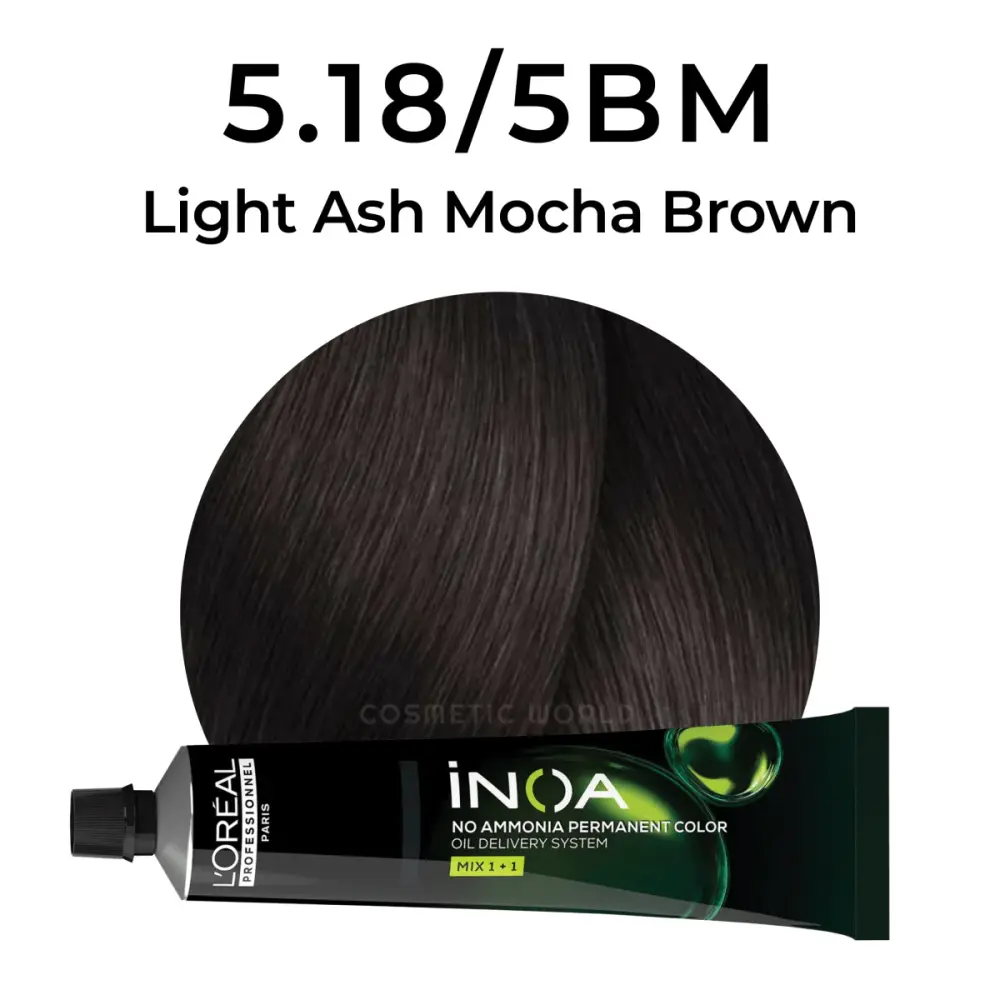 iNOA 5.18/5BM Light Ash Mocha Chestnut