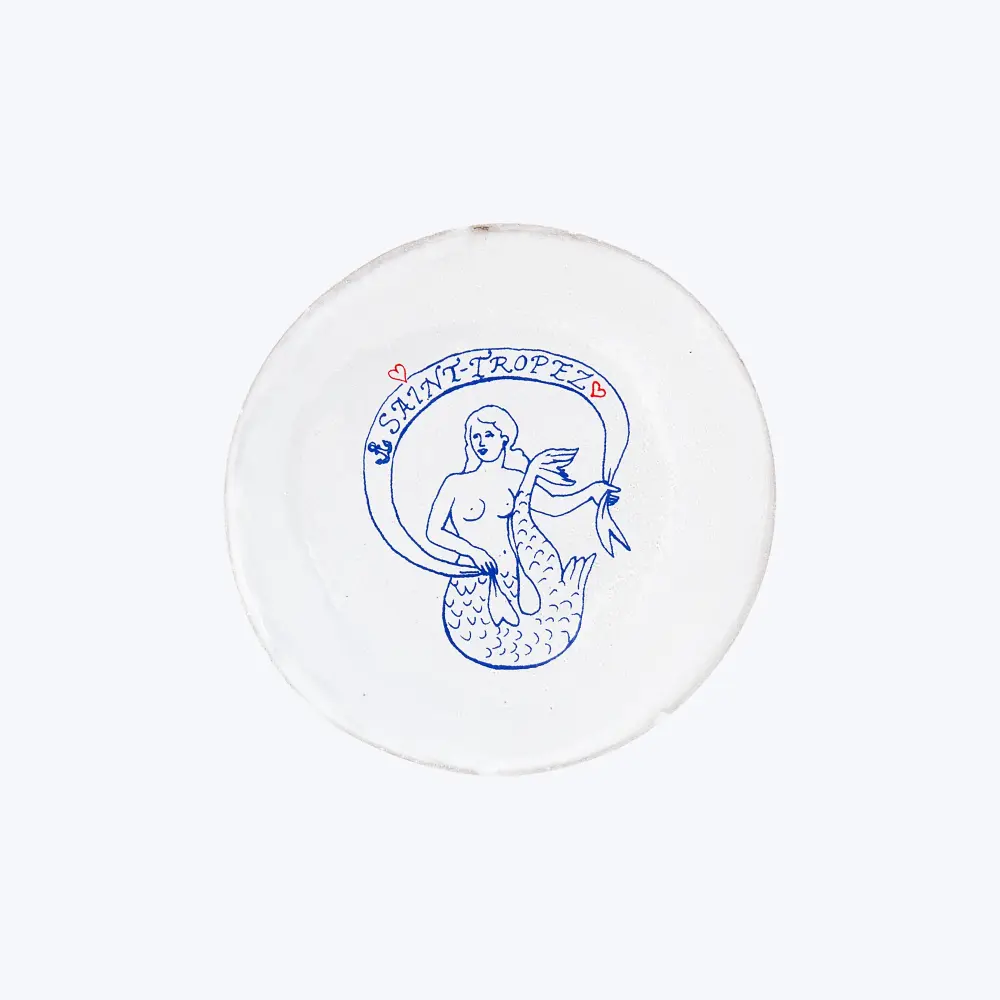 Premium Stainless Steel Saint-Tropez Saucer