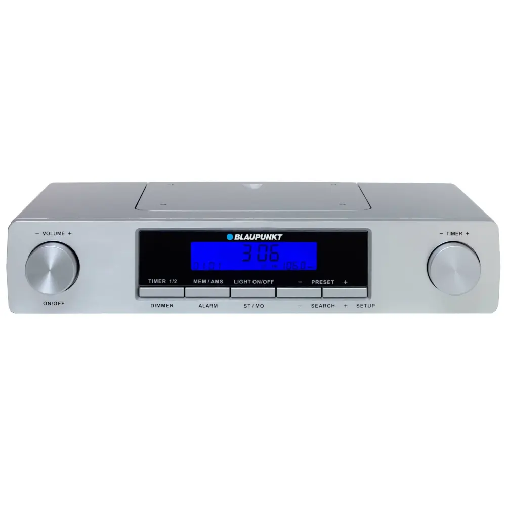 Blaupunkt kitchen radio, 2x Timer, Clock alarm, LCD display, KR12SL