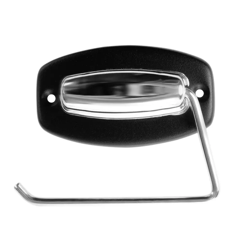 ABJ toilet paper holder, bathroom, wall mounting, quicksilver black color