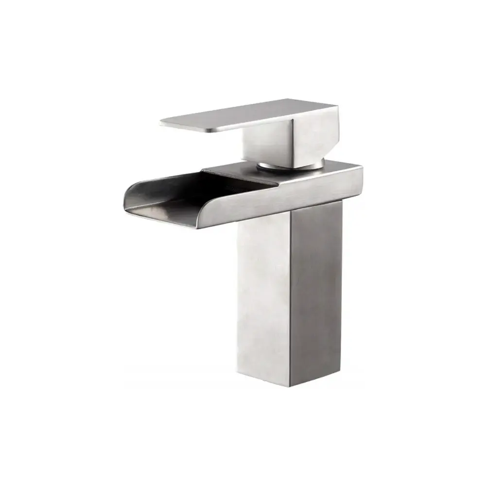 Single Handle Bathroom Faucet - Matte Nickel