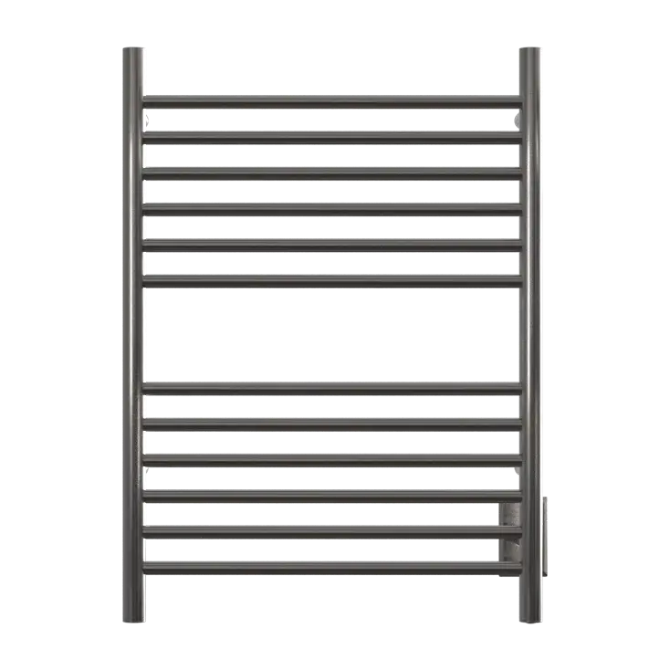 Amba Cape 2332 12 Straight Bar Hardwired and Plug Towel Warmer - 23.87"w x 31.5"h