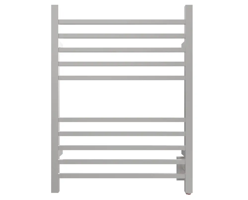 Amba Radiant 10-Bars Square Plug- and Hardwired Towel Warmer - 24"w x 32"h