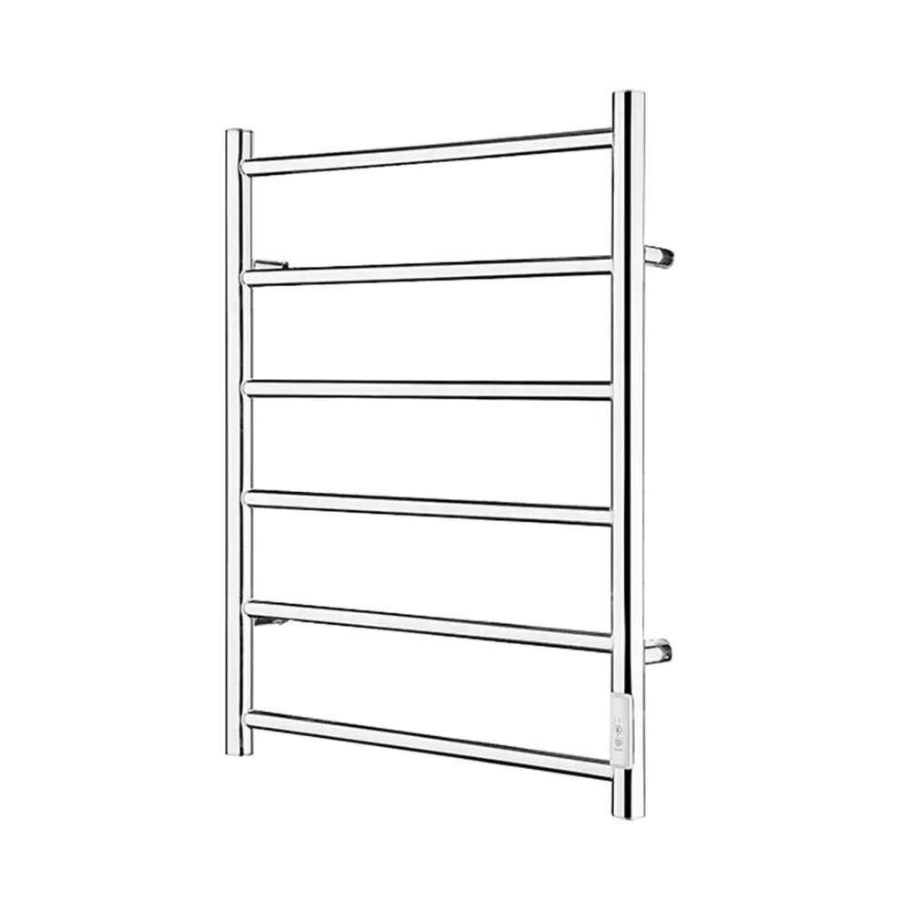 GEORGIA-C 6-Bar Towel Warmer, Chromium Non-Slip Base | 5-Year Warranty