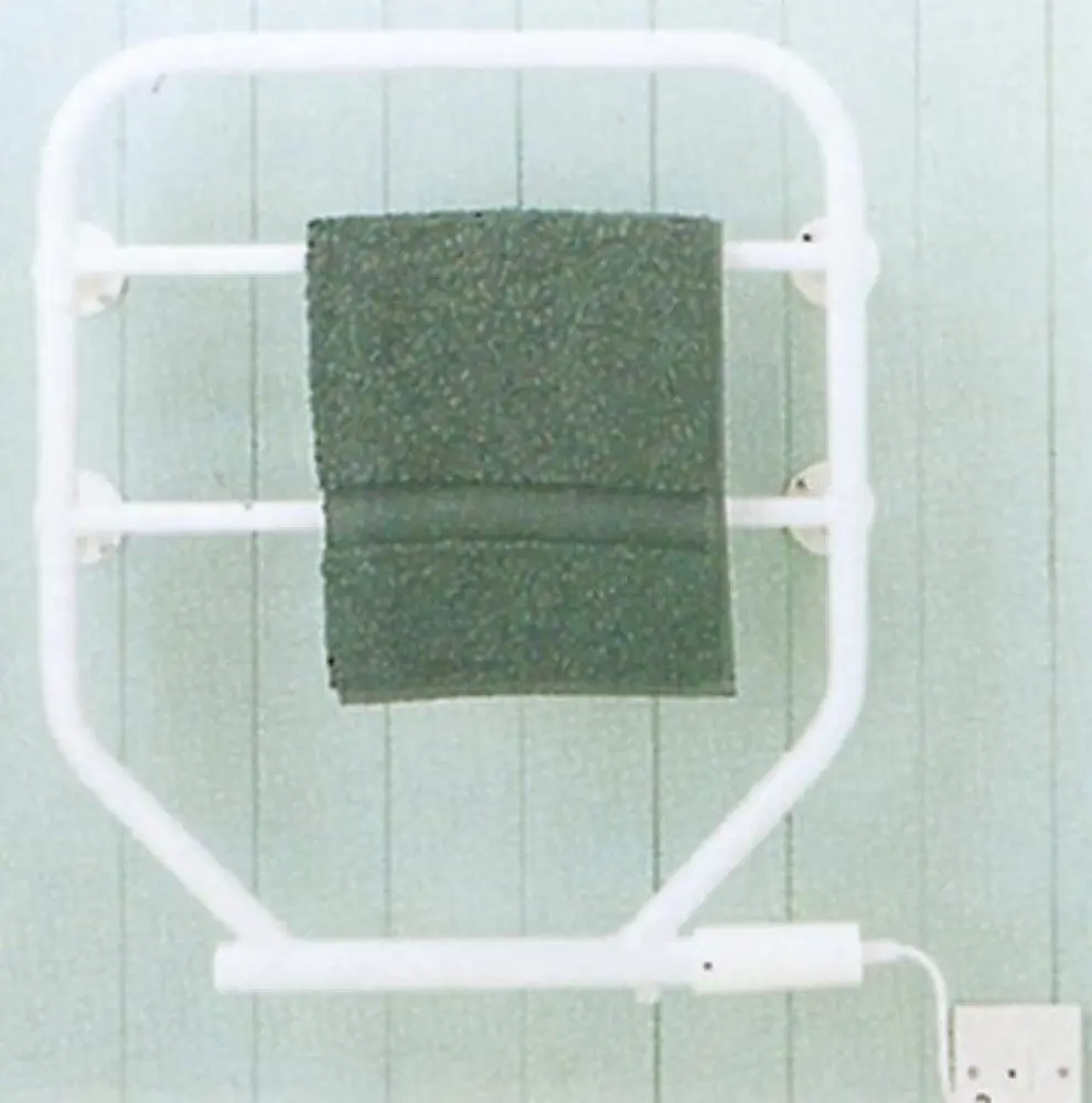 Hotel-Grade Luxury Oil Filled Electric Towel Rail (120w Ivory Stove Enamel)