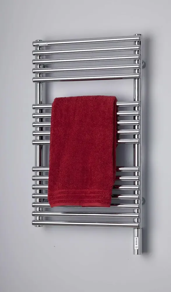 Runtal Neptune NTREG-3320 Plug Mounted Towel Warmer - 19.5"w x 33.1"h | Rustproof & Easy Clean